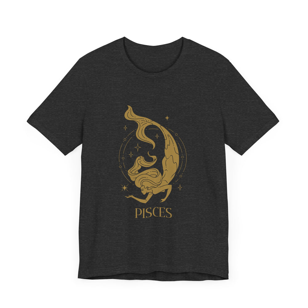 Pisces Constellation Zodiac Unisex Jersey Short Sleeve Tee