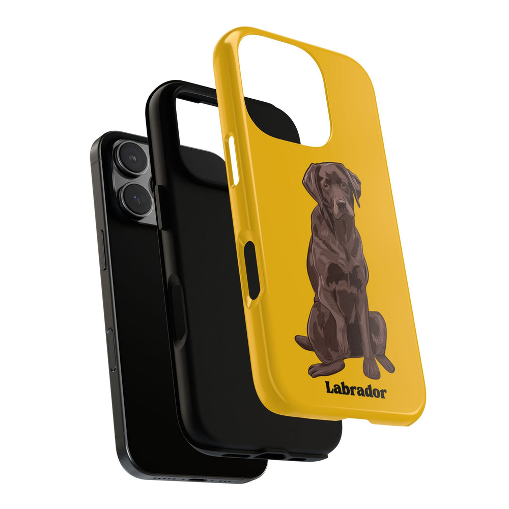 Chocolate Lab Protective Phone Case