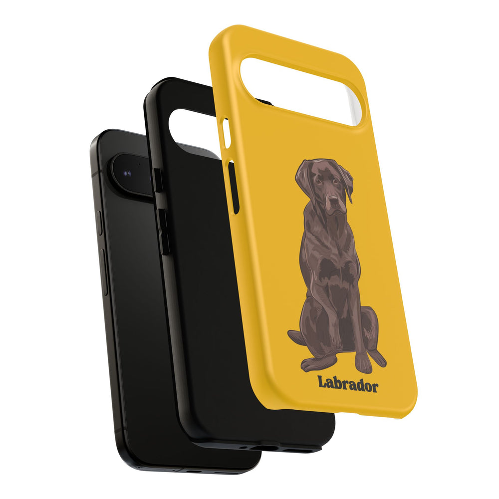 Chocolate Lab Protective Phone Case