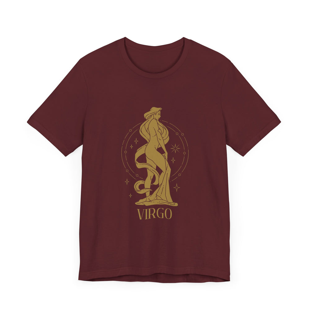 VIRGO zodiac Unisex Jersey Short Sleeve Tee