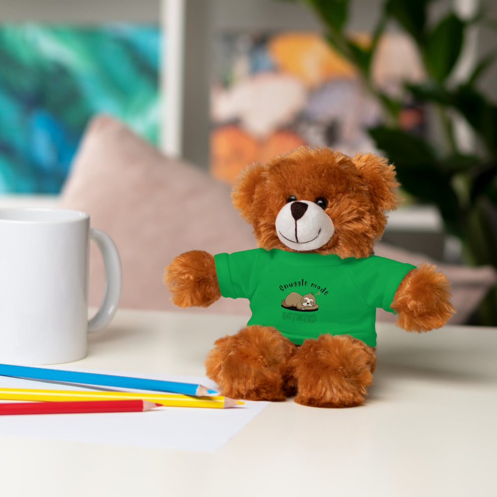 Snuggle Mode Initiated - Stuffed Animals with Tee