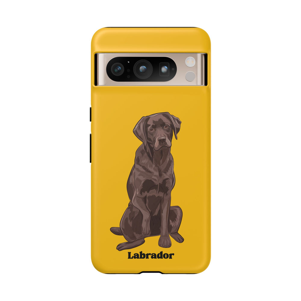 Chocolate Lab Protective Phone Case