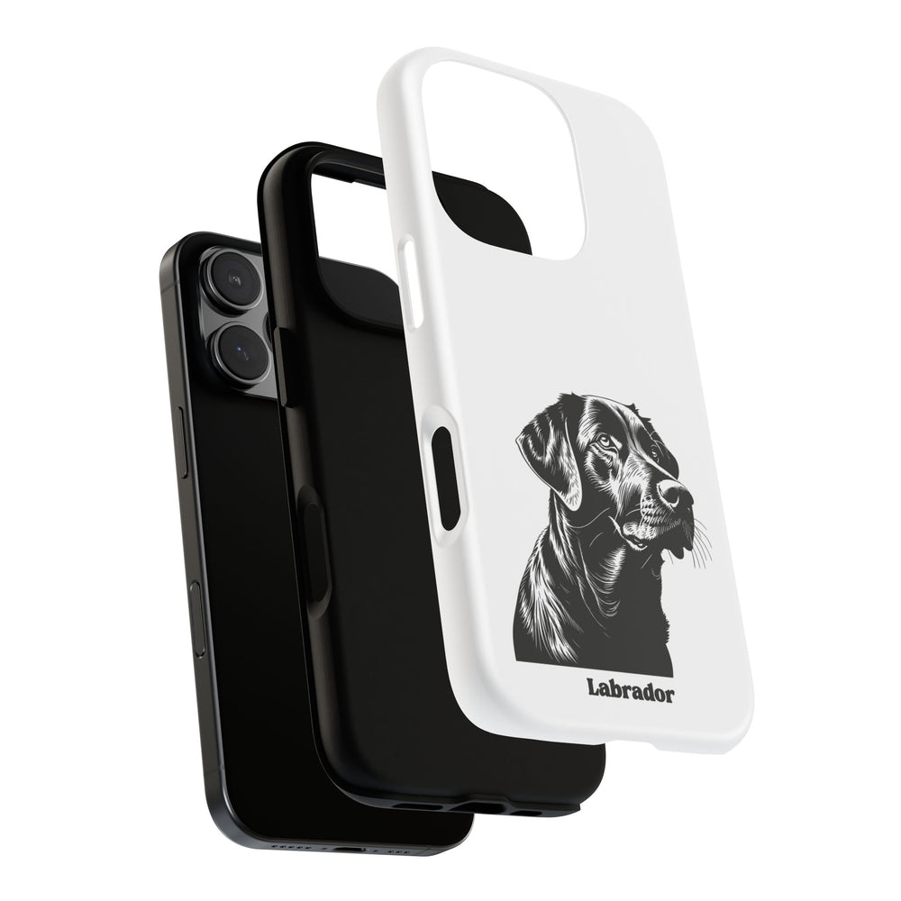 Black Lab Protective Phone Case