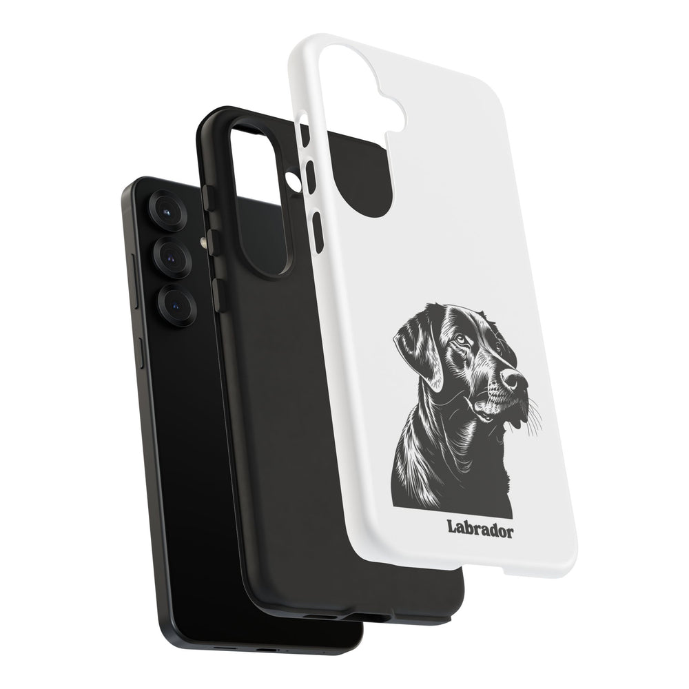 Black Lab Protective Phone Case