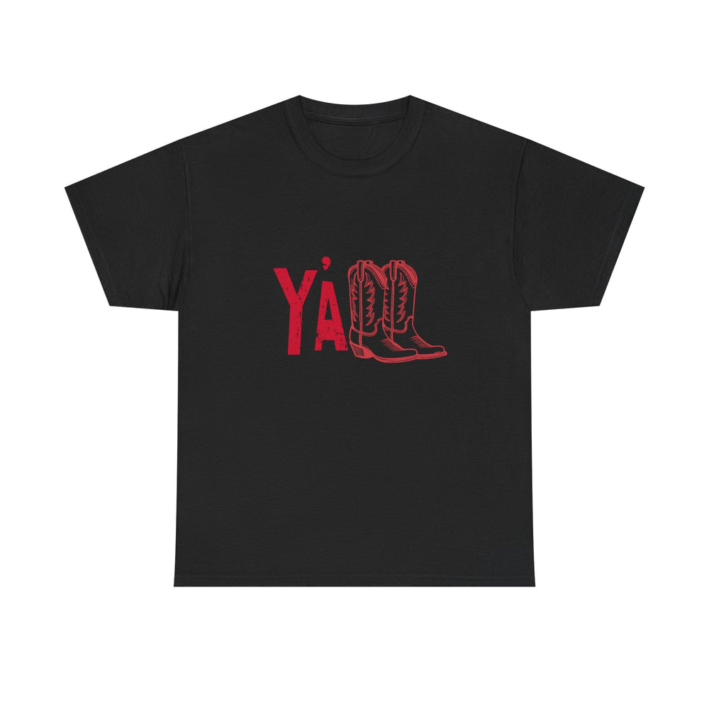 Y'ALL Cowboy Boots Tee