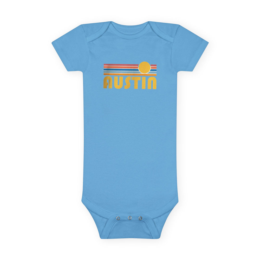 Austin Retro Sun Baby Short Sleeve Onesie®