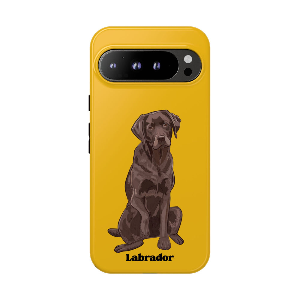 Chocolate Lab Protective Phone Case