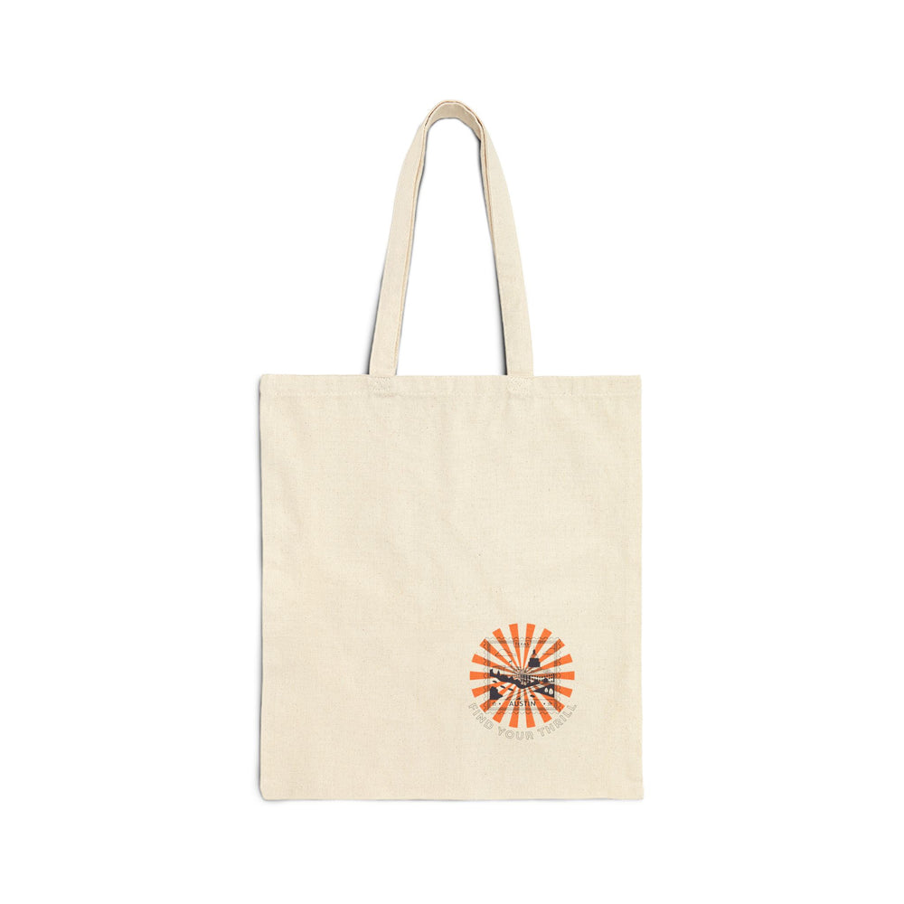 Find Your Thrill ATX Stamp Canvas Tote – Austin Vibes, Everyday Adventure 🌆🛍️