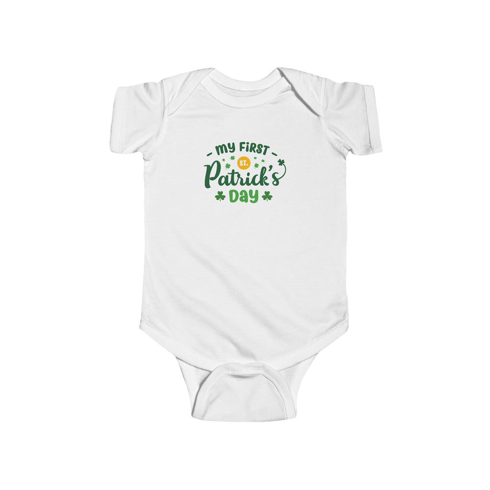My First St. Patrick's Day Infant Fine Jersey Bodysuit