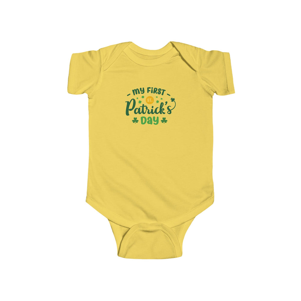 My First St. Patrick's Day Infant Fine Jersey Bodysuit