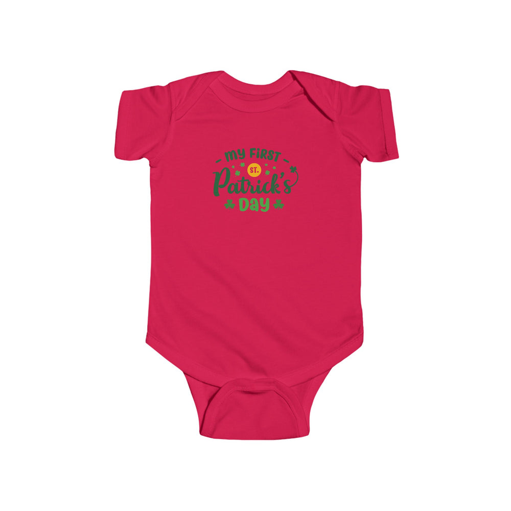 My First St. Patrick's Day Infant Fine Jersey Bodysuit