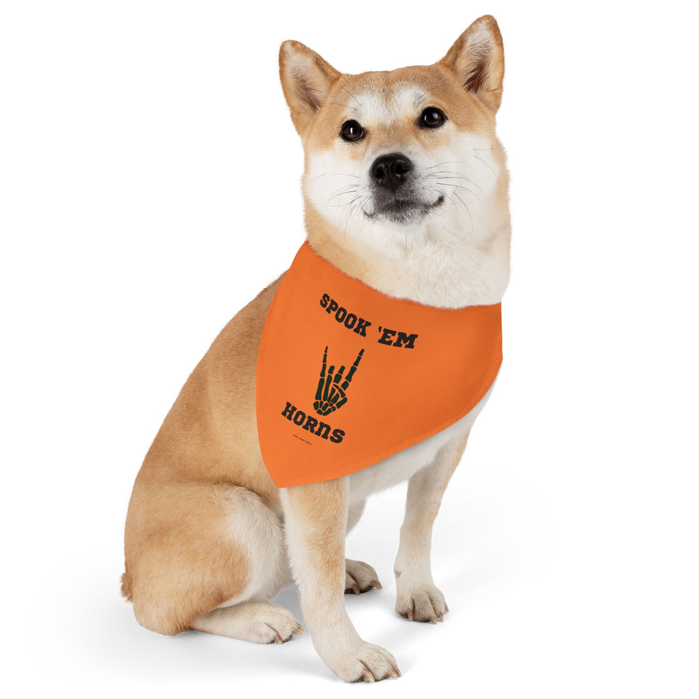 Spook 'Em! UT Longhorns Halloween Pet Bandana Collar
