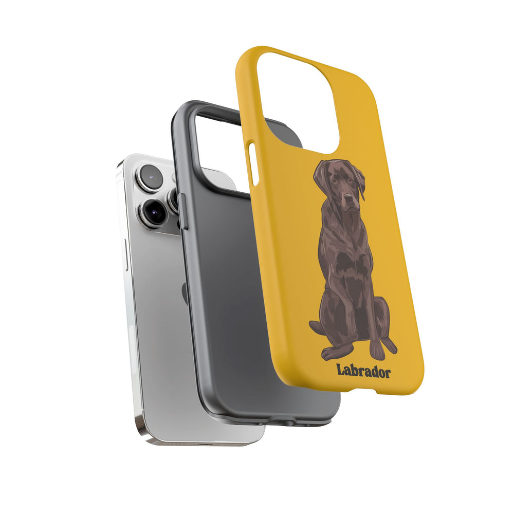 Chocolate Lab Protective Phone Case