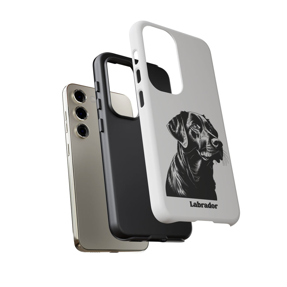 Black Lab Protective Phone Case
