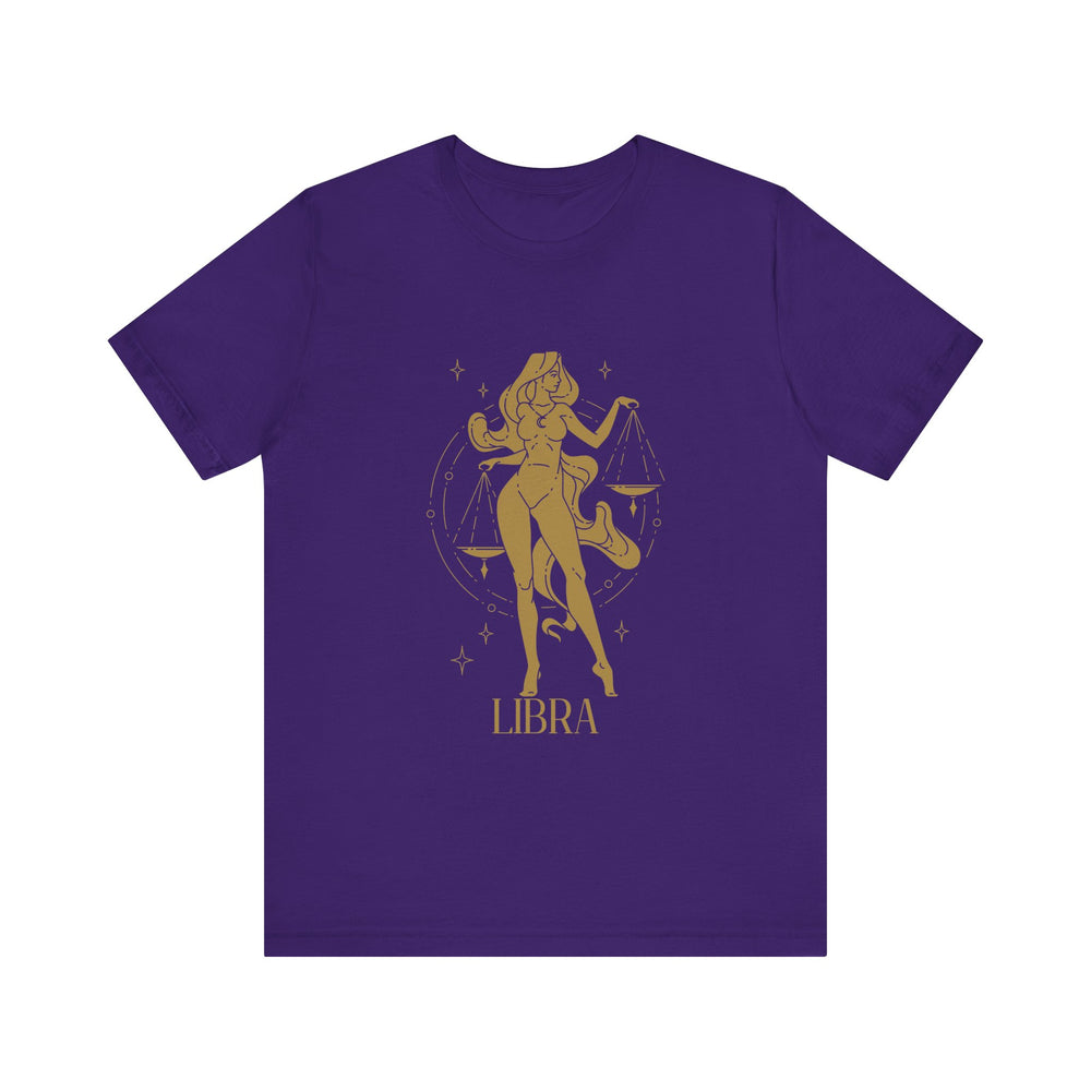 Libra Constellation Zodiac Short Sleeve Tee