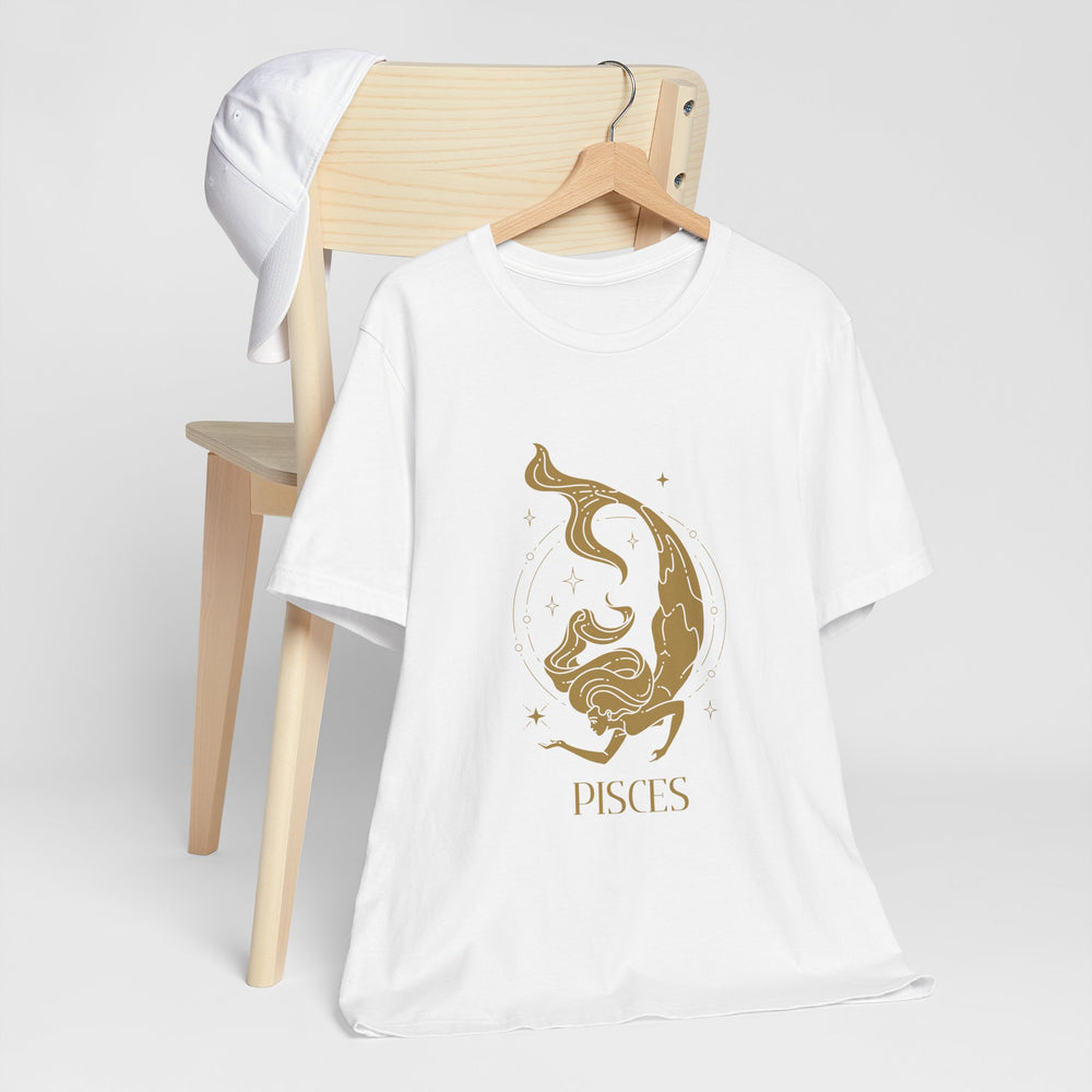 Pisces Constellation Zodiac Unisex Jersey Short Sleeve Tee
