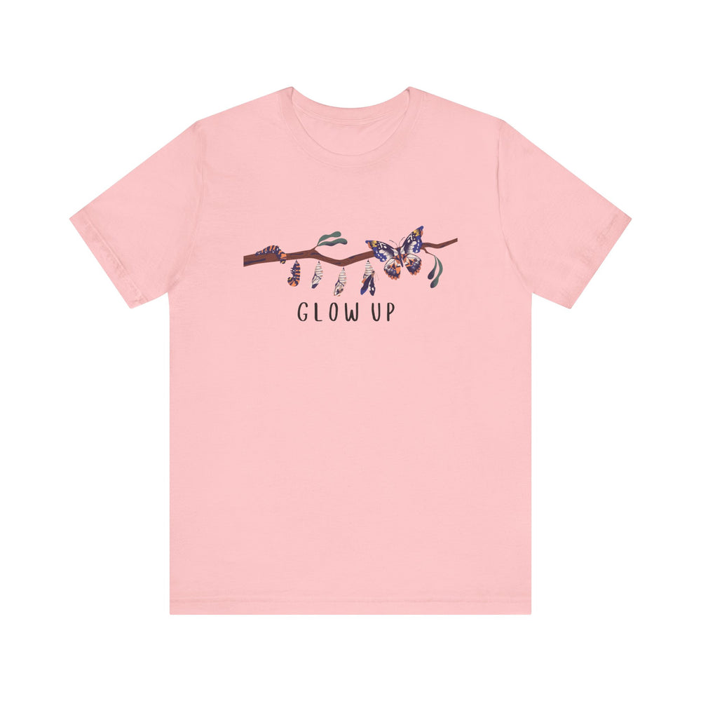 Glow Up Butterflies Jersey Short Sleeve Tee