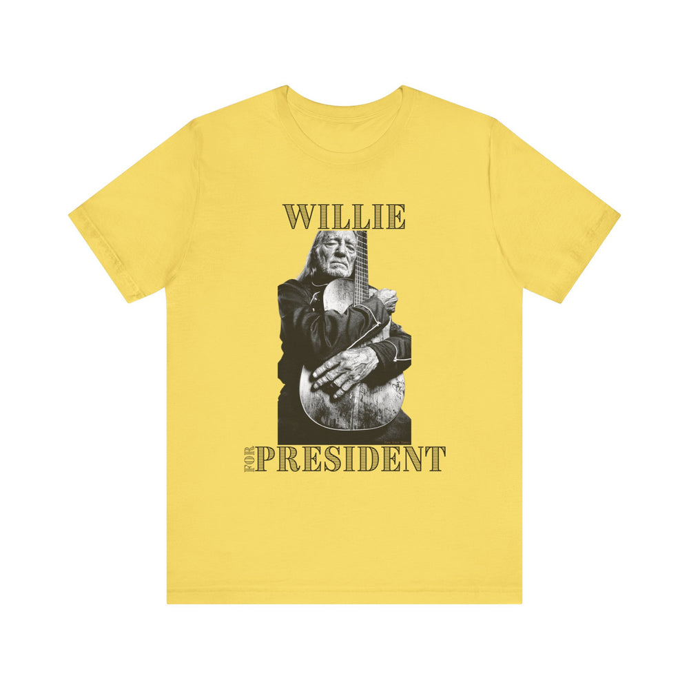 🎸 Willie For President – Jersey Short Sleeve Tee