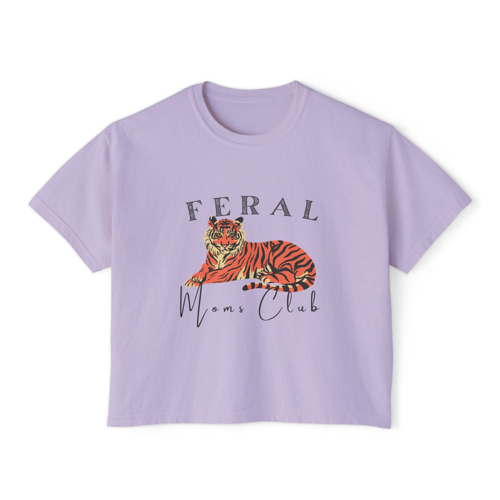 Feral Mom's Club Women's Boxy Tee