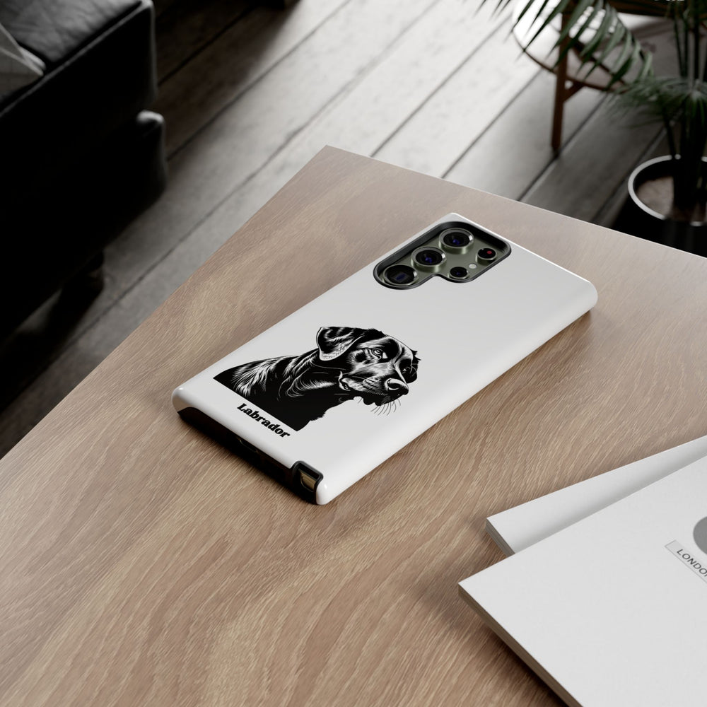 Black Lab Protective Phone Case