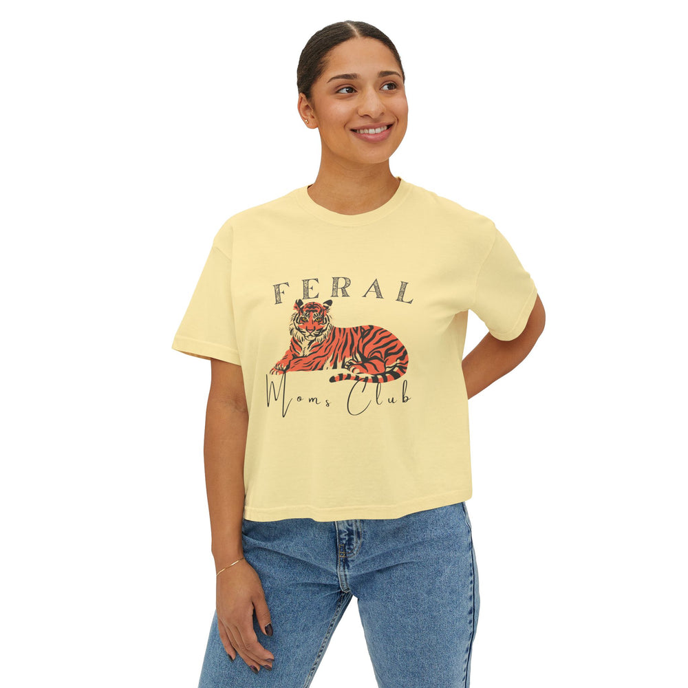Feral Mom's Club Women's Boxy Tee