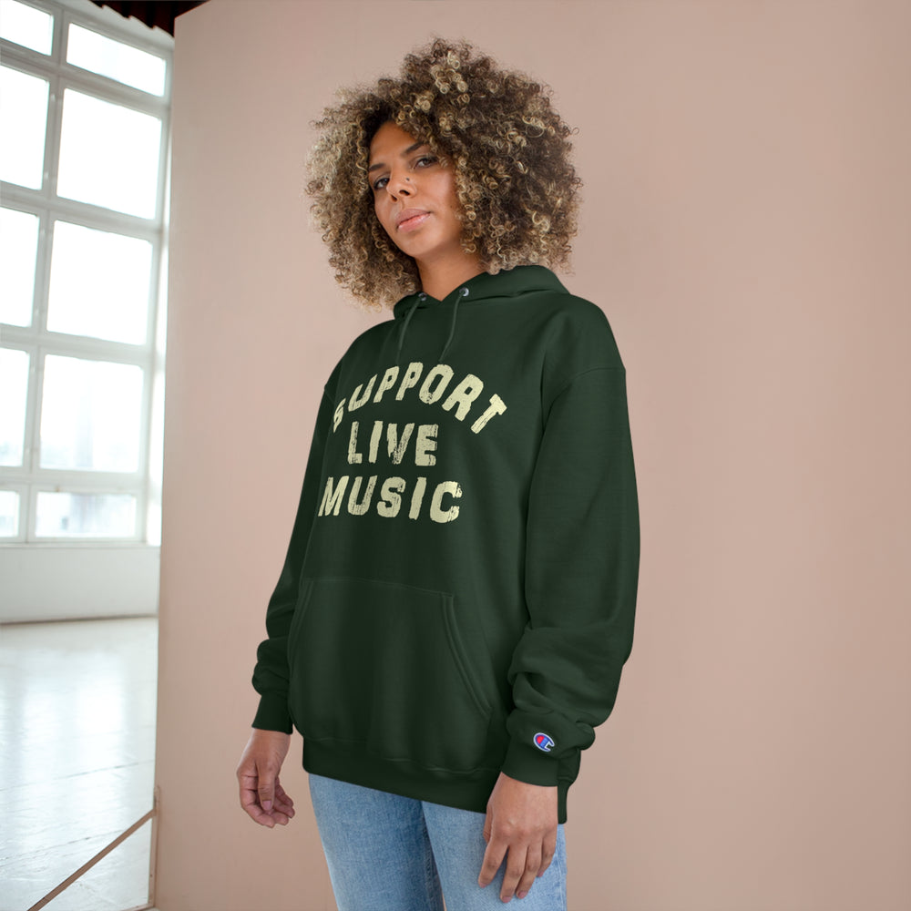 Support Live Music Champion Hoodie