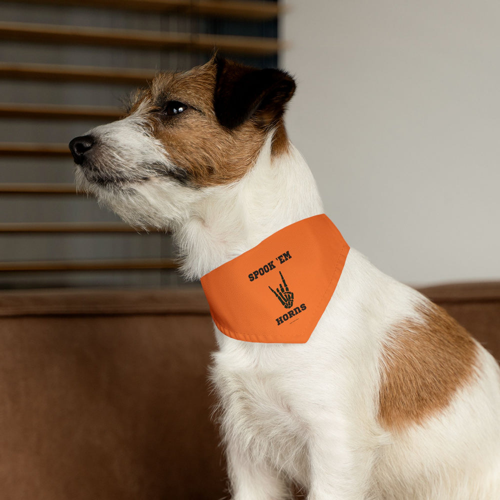 Spook 'Em! UT Longhorns Halloween Pet Bandana Collar