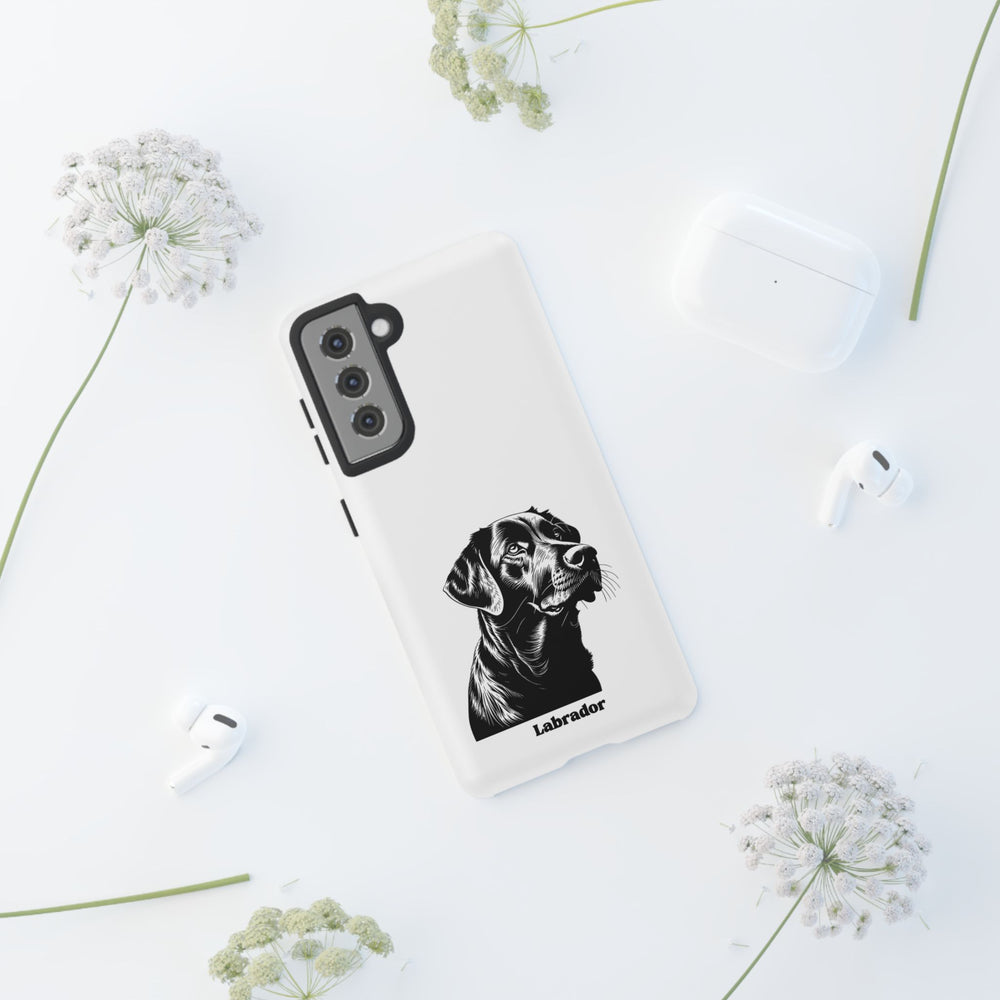 Black Lab Protective Phone Case