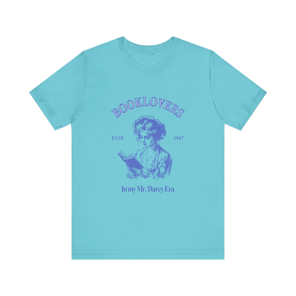 In my Mr. Darcy Era- Booklovers- Jersey Short Sleeve Tee