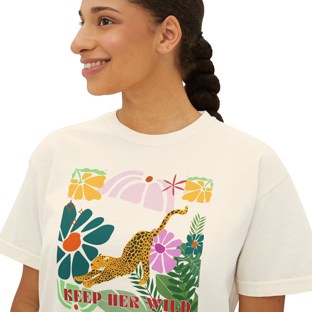 "Keep Her Wild" Women's Boxy Tee