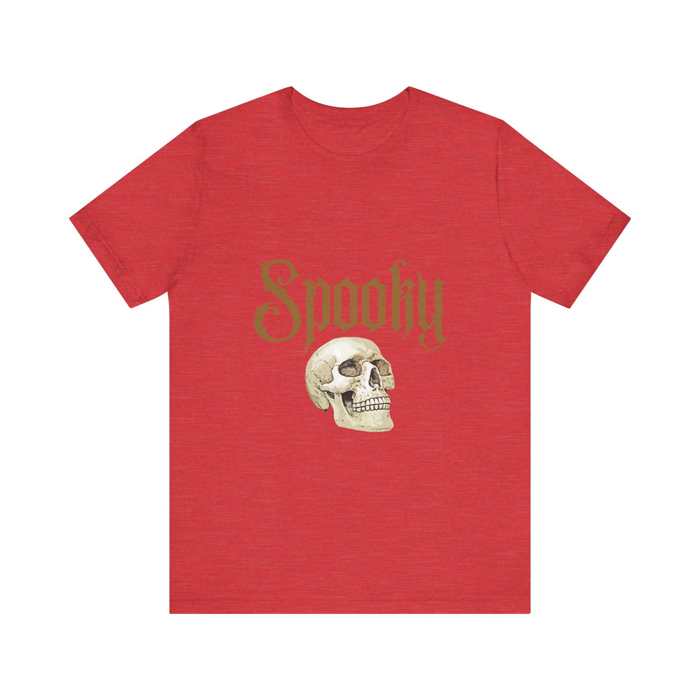 Spooky Skull Halloween Unisex Jersey Short Sleeve Tee