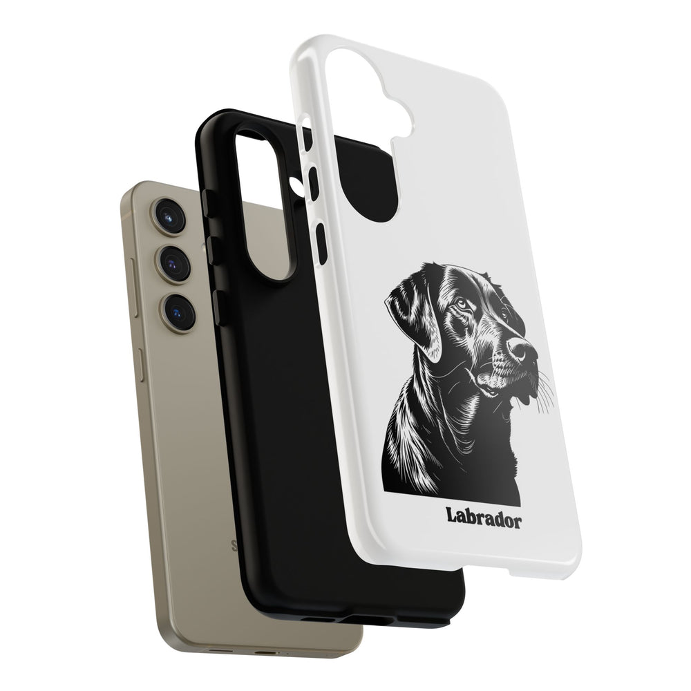 Black Lab Protective Phone Case