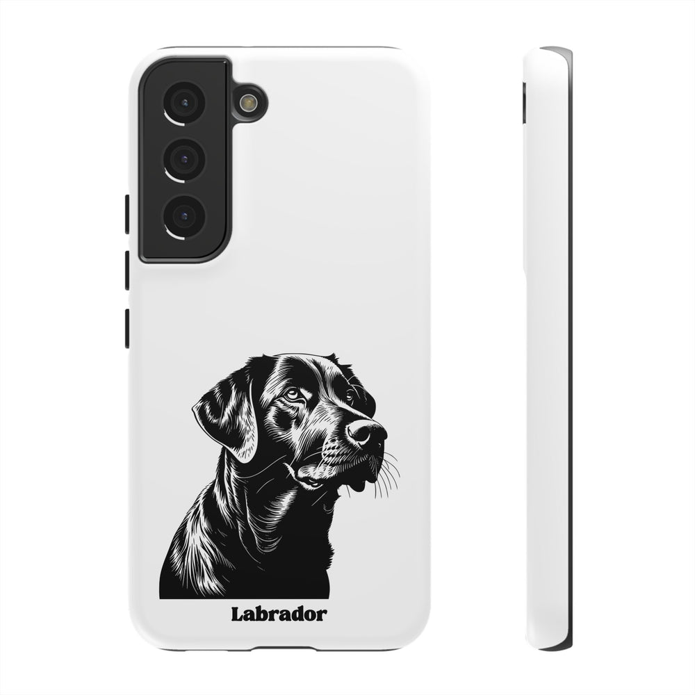 Black Lab Protective Phone Case