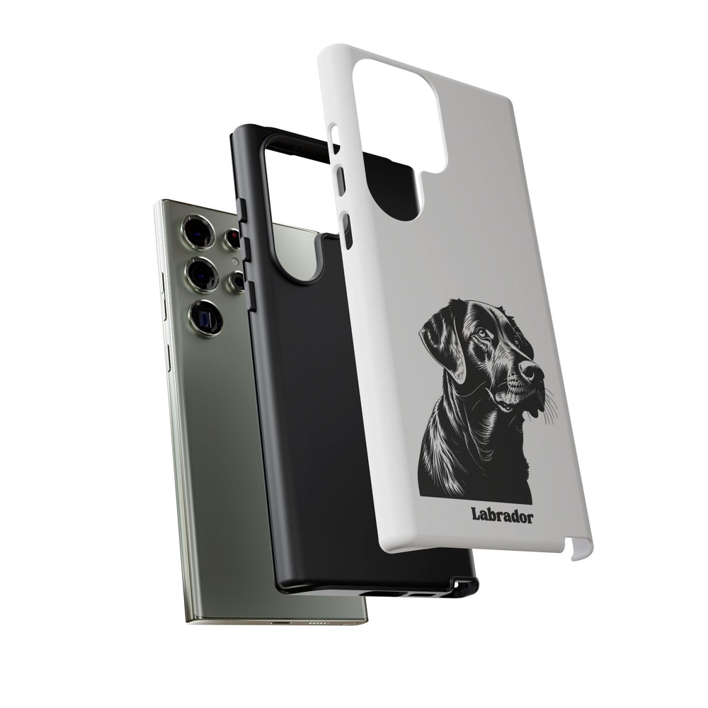 Black Lab Protective Phone Case