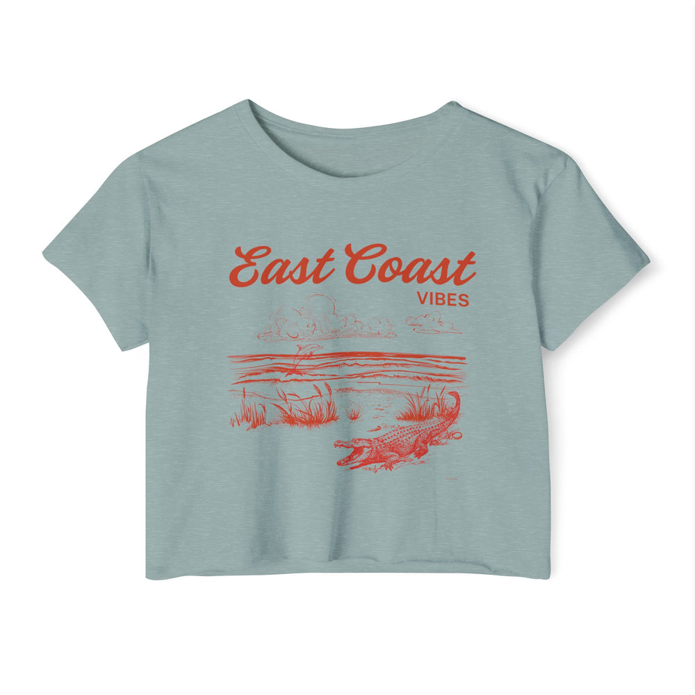 East Coast Vibes Women's Festival Crop Top