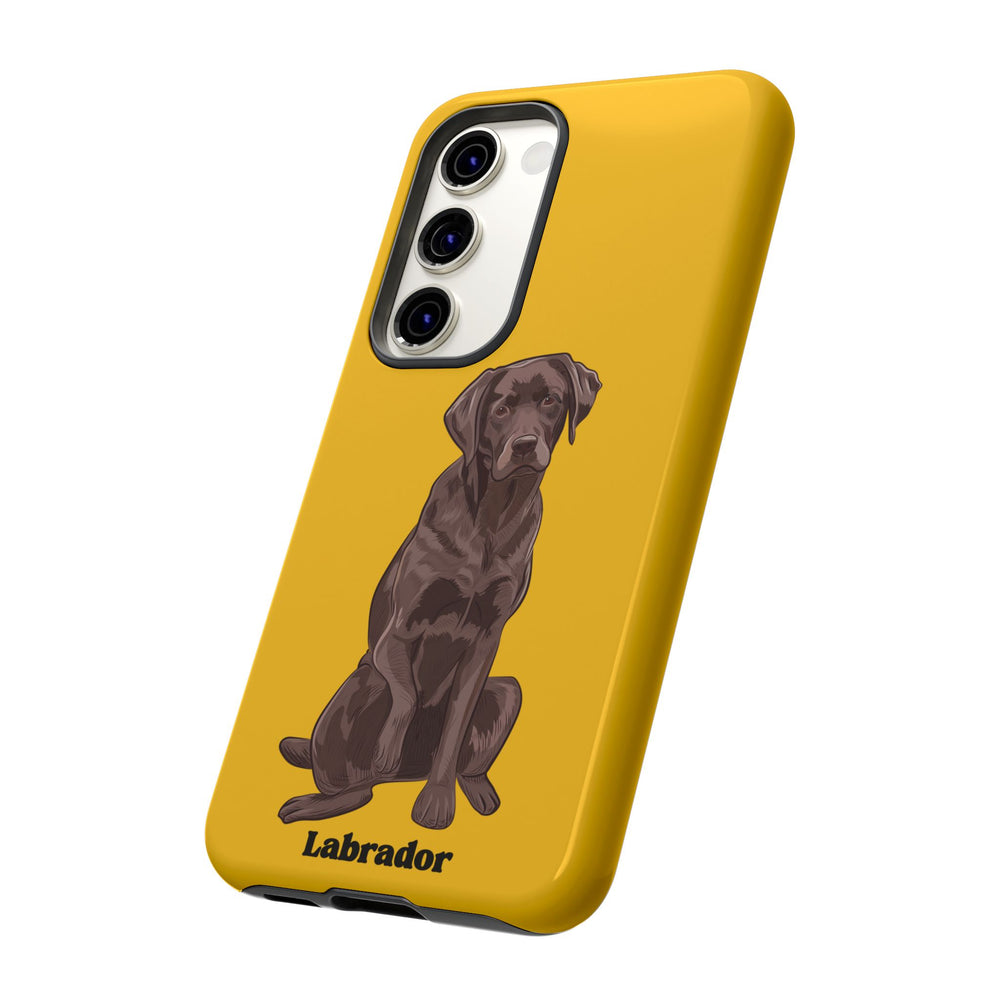Chocolate Lab Protective Phone Case