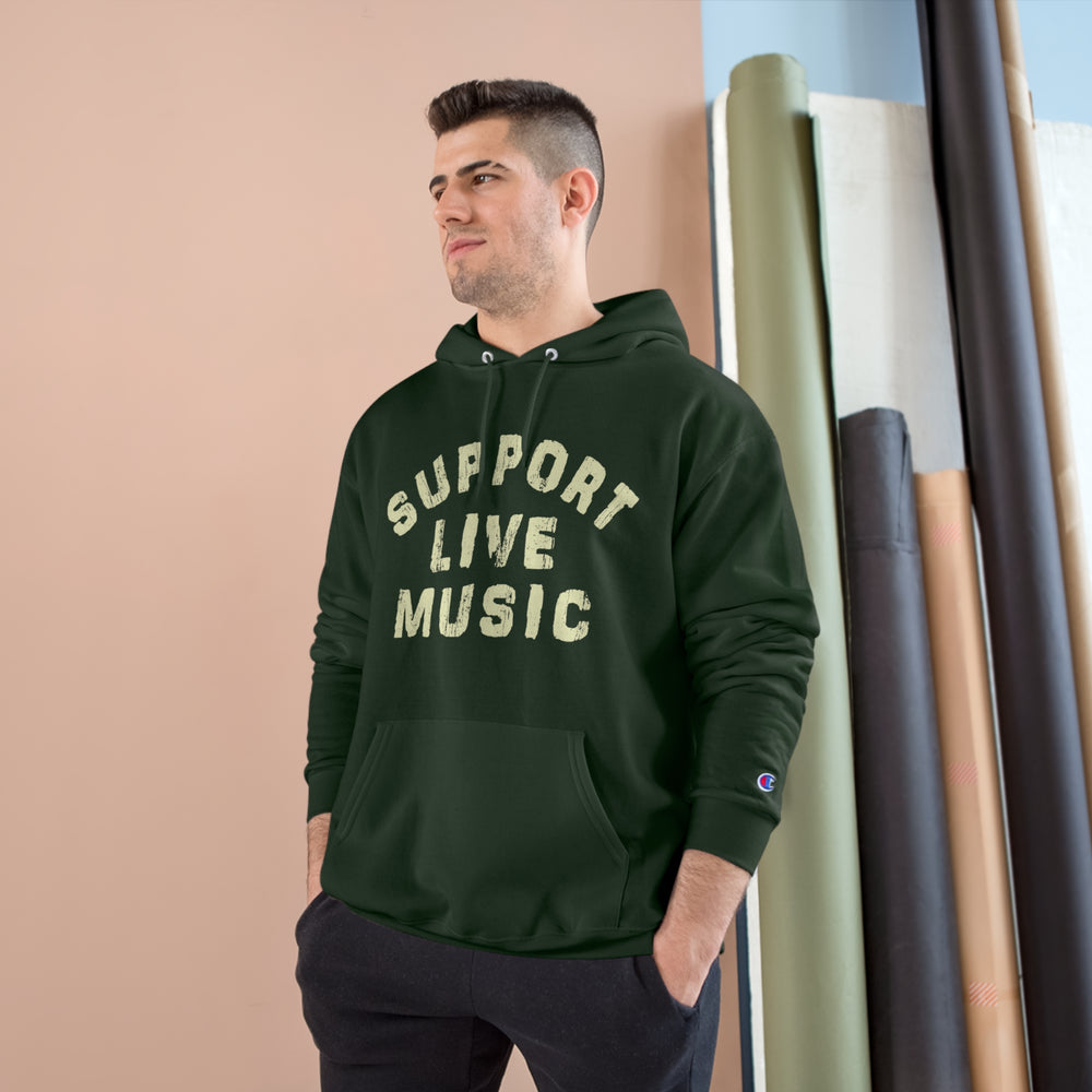 Support Live Music Champion Hoodie
