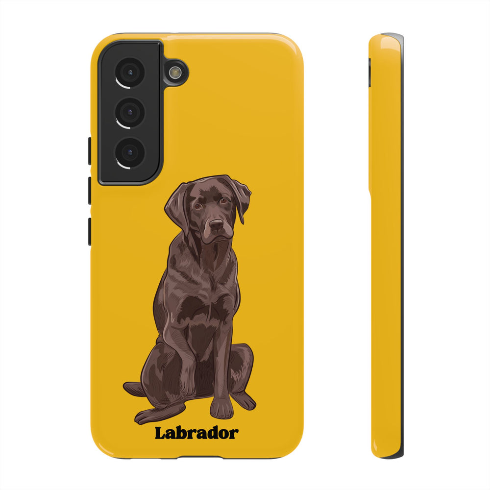 Chocolate Lab Protective Phone Case