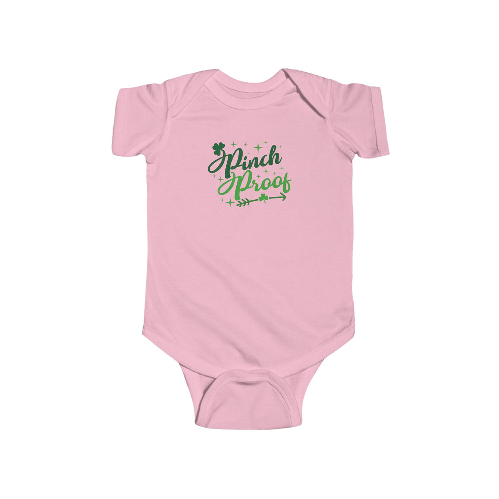 Pinch Proof Infant Bodysuit – Lucky, Comfy & Adorably Festive! 🍀