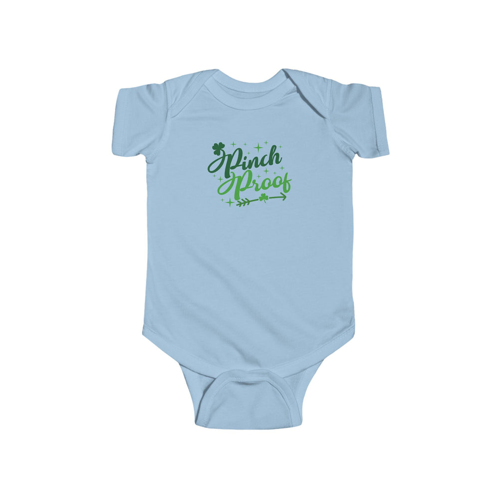Pinch Proof Infant Bodysuit – Lucky, Comfy & Adorably Festive! 🍀