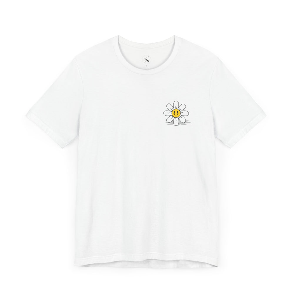 Smiling Daisy Men's Jersey Tee - Casual Summer Vibes