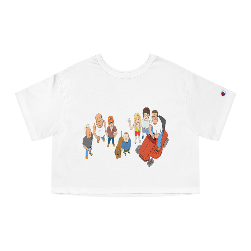 King Of The Hill Characters Champion Women's Heritage Cropped T-Shirt KOTH