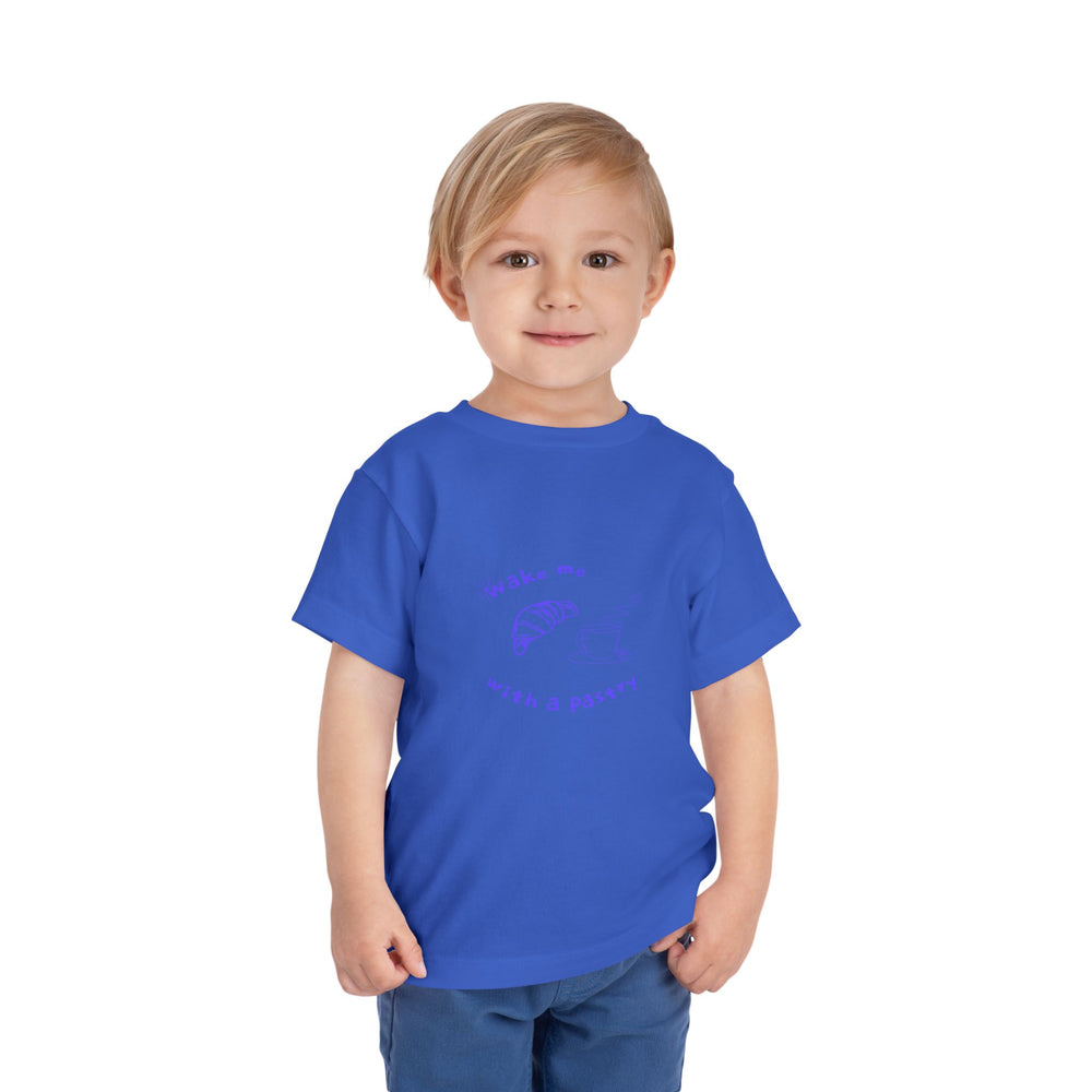Wake Me With A Pastry Toddler Tee