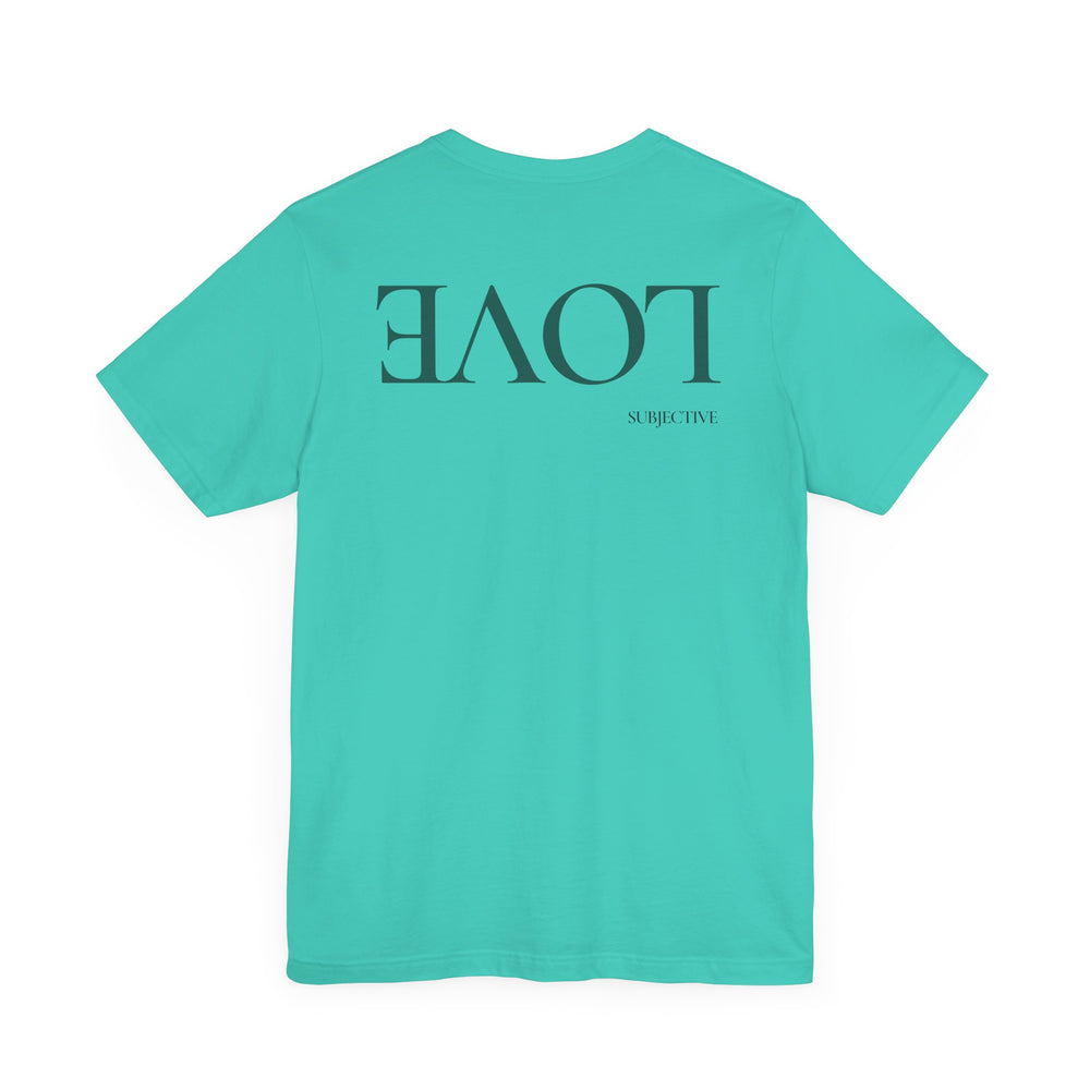 EVOL Subjective Men's Jersey Short Sleeve Tee – Love, Your Way ❤️