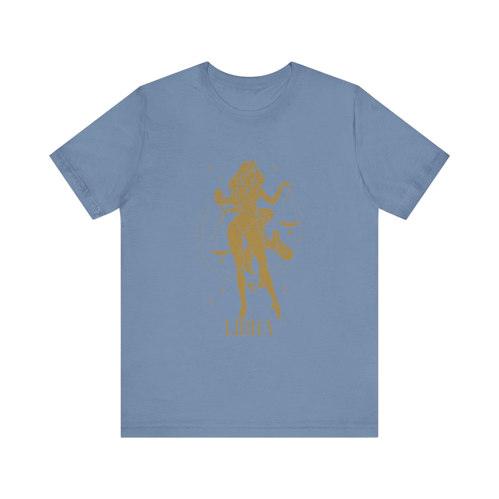 Libra Constellation Zodiac Short Sleeve Tee