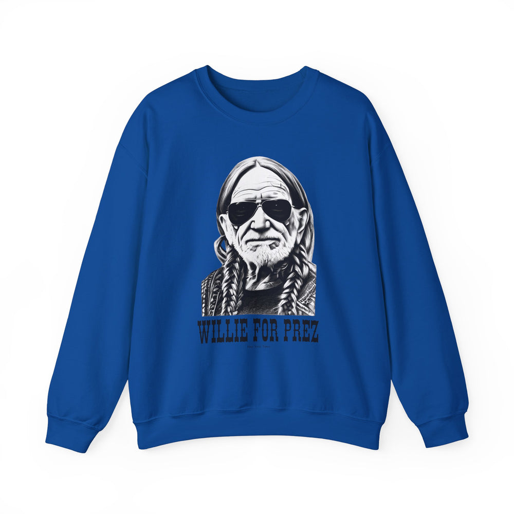 Willie For Prez Crewneck Sweatshirt