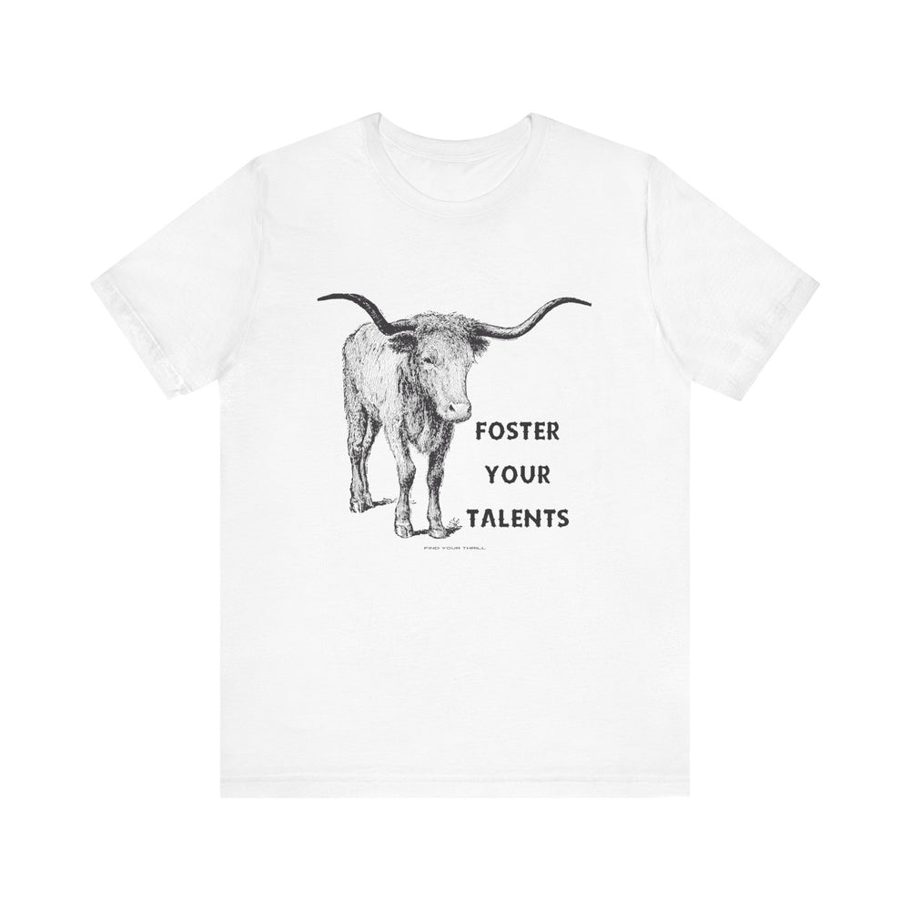 FOSTER Your Talents Longhorns Jersey Short Sleeve Tee