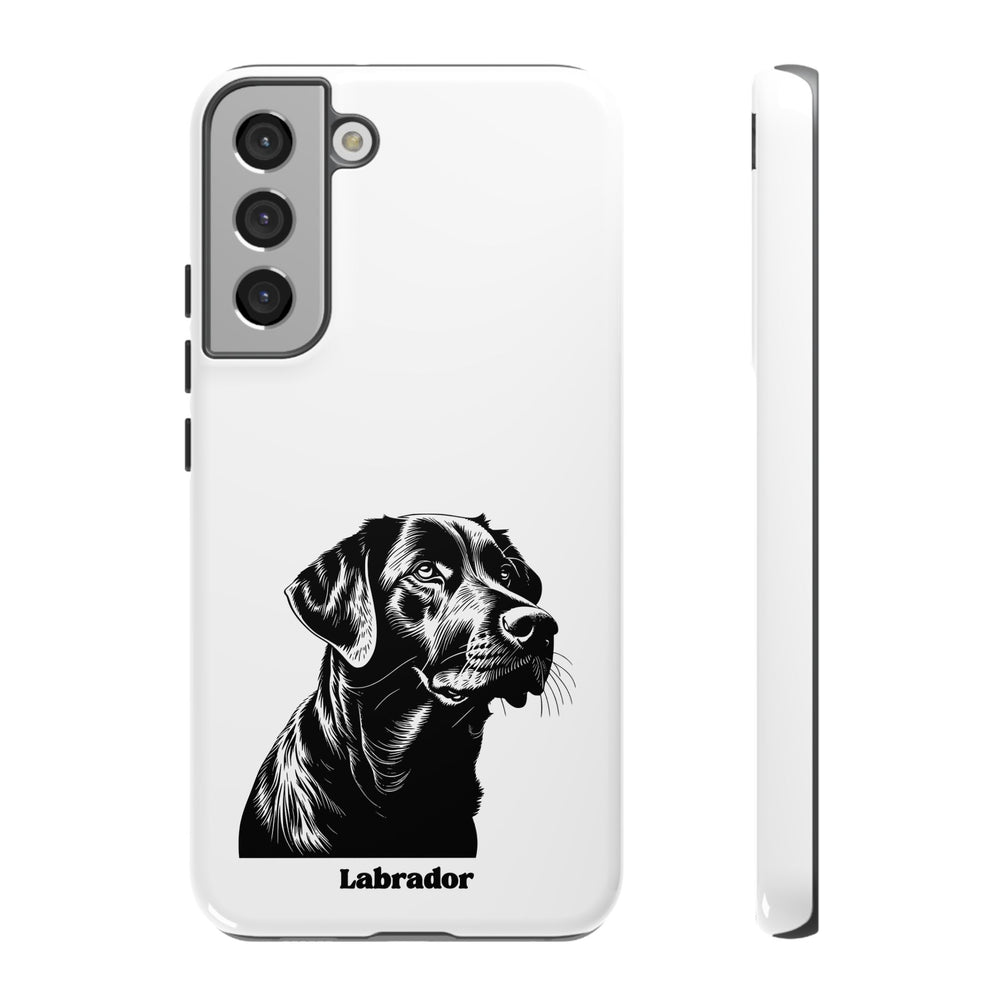 Black Lab Protective Phone Case