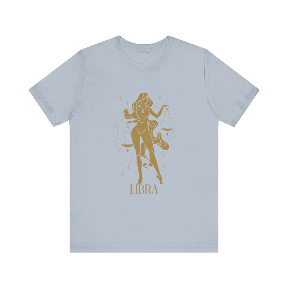 Libra Constellation Zodiac Short Sleeve Tee