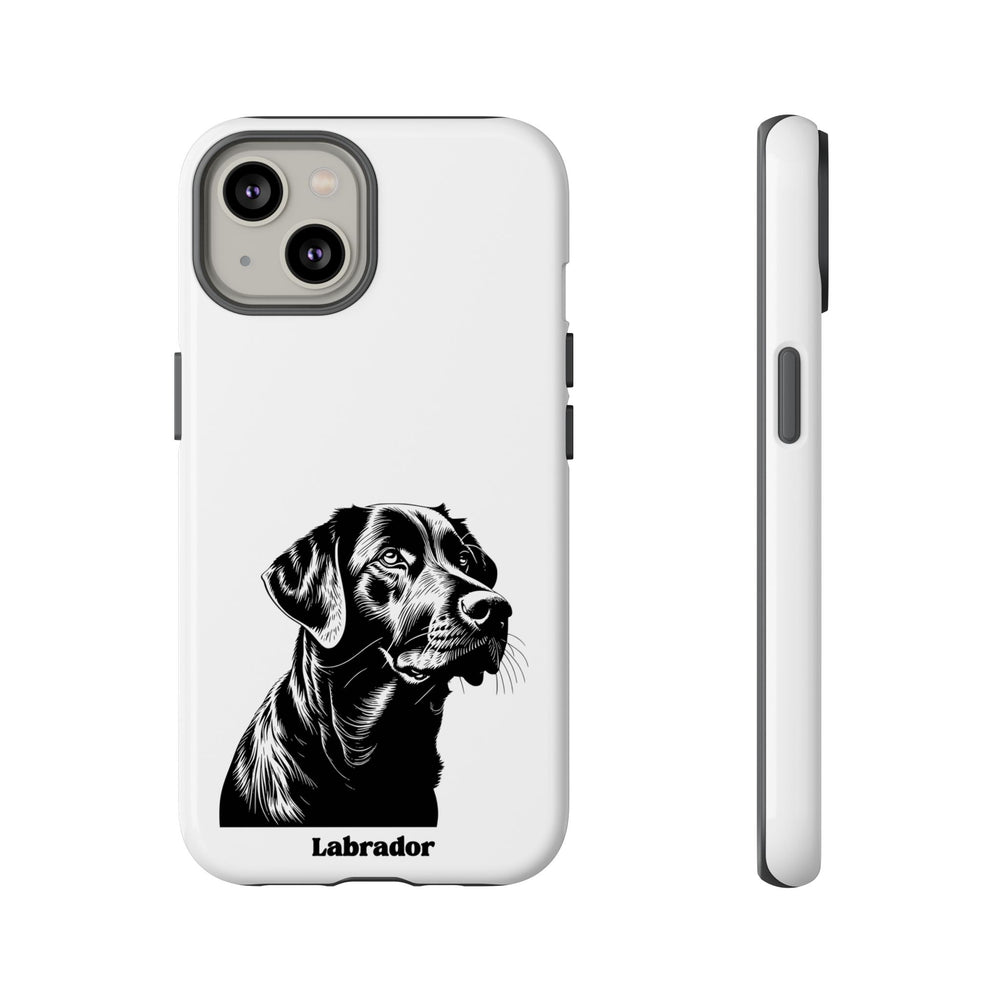 Black Lab Protective Phone Case